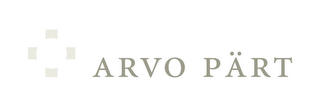 ARVO PÄRT logo