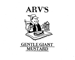 ARV'S GENTLE GIANT MUSTARD logo