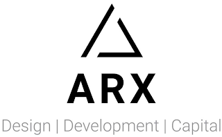 ARX DESIGN DEVELOPMENT CAPITAL logo