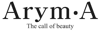 ARYM·A THE CALL OF BEAUTY logo
