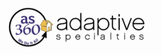 AS 360 WE DO IT ALL ADAPTIVE SPECIALTIES logo