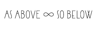 AS ABOVE  SO BELOW logo