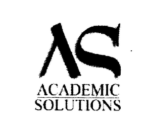 AS ACADEMIC SOLUTIONS logo