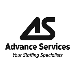 AS ADVANCE SERVICES YOUR STAFFING SPECIALISTS logo