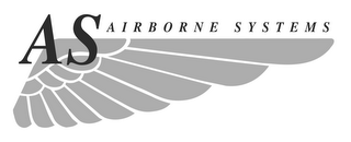 AS AIRBORNE SYSTEMS logo