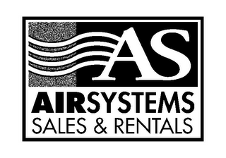 AS AIRSYSTEMS SALES & RENTALS logo
