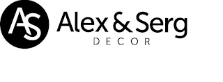 AS ALEX & SERG DECOR logo
