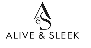 A&S ALIVE & SLEEK logo