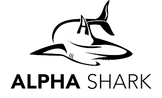 AS ALPHA SHARK logo