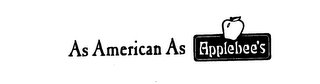 AS AMERICAN AS APPLEBEE'S logo