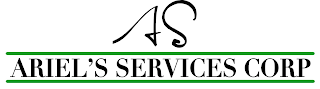 AS ARIEL'S SERVICES CORP logo