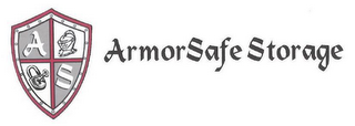 AS ARMORSAFE STORAGE logo
