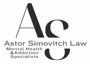 AS ASTOR SIMOVITCH LAW MENTAL HEALTH & ADDICTION SPECIALISTS logo
