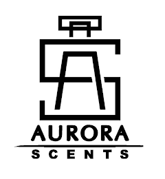AS AURORA SCENTS logo
