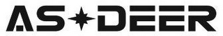 AS DEER logo