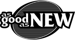 AS GOOD AS NEW logo