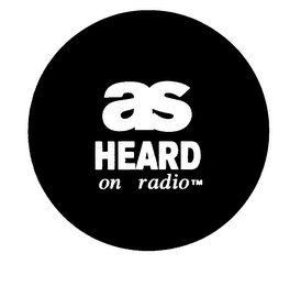 AS HEARD ON RADIO TM logo