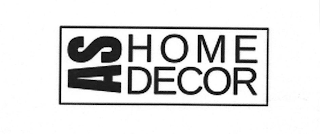 AS HOME DECOR logo