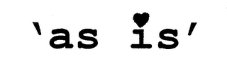 AS IS logo