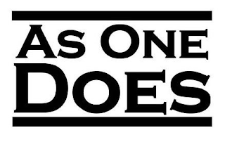 AS ONE DOES logo