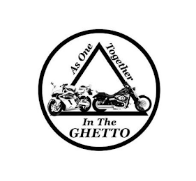 AS ONE TOGETHER IN THE GHETTO logo