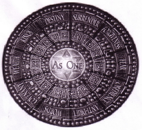 AS ONE WEALTH KINGS DESTINY SURRENDER FORGIVENESS FEAR OBEDIENCE ANTI-DRIFT WORDS COVENANT logo