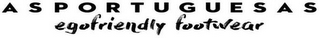 AS PORTUGUESAS EGOFRIENDLY FOOTWEAR logo