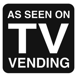 AS SEEN ON TV VENDING logo