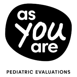 AS YOU ARE PEDIATRIC EVALUATIONS logo