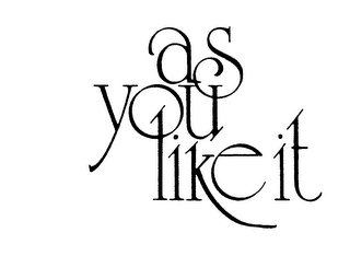 AS YOU LIKE IT logo