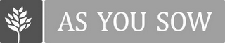AS YOU SOW logo