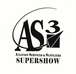AS3 AVIATION SERVICES & SUPPLIERS SUPERSHOW logo