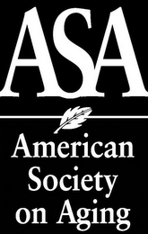 ASA AMERICAN SOCIETY ON AGING logo