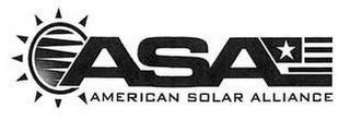 ASA AMERICAN SOLAR ALLIANCE logo