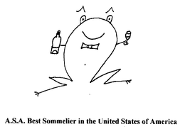 A.S.A. BEST SOMMELIER IN THE UNITED STATES OF AMERICA logo