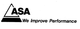 ASA WE IMPROVE PERFORMANCE logo
