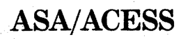 ASA/ACESS logo