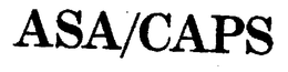 ASA/CAPS logo