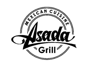 ASADA GRILL MEXICAN CUISINE logo