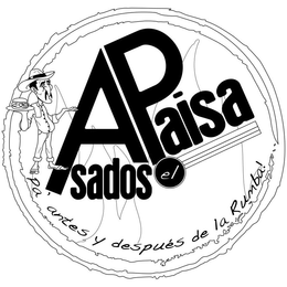 ASADOS EL PAISA PA' ANTES Y DESPUÉS DE LA RUMBA! logo