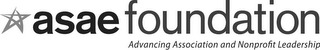 ASAE FOUNDATION ADVANCING ASSOCIATION AND NONPROFIT LEADERSHIP logo