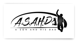 A.S.A.H.D A SON AND HIS DAD logo