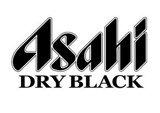 ASAHI DRY BLACK logo