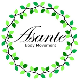 ASANTE BODY MOVEMENT logo