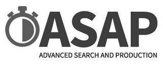 ASAP ADVANCED SEARCH AND PRODUCTION logo