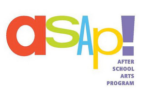 ASAP! AFTER SCHOOL ARTS PROGRAM logo
