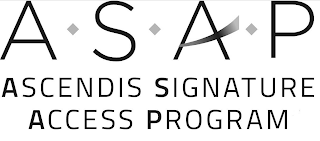ASAP ASCENDIS SIGNATURE ACCESS PROGRAM logo
