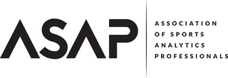 ASAP ASSOCIATION OF SPORTS ANALYTICS PROFESSIONALS logo