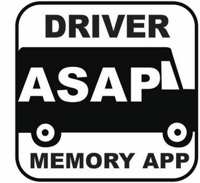 ASAP DRIVER MEMORY APP logo