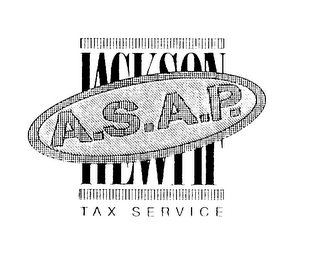 A.S.A.P. JACKSON HEWITT TAX SERVICE logo